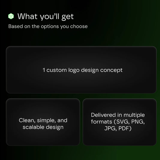 Low budget - "Just a logo"