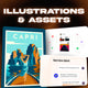 Graphic Design - Illustrations & Assets