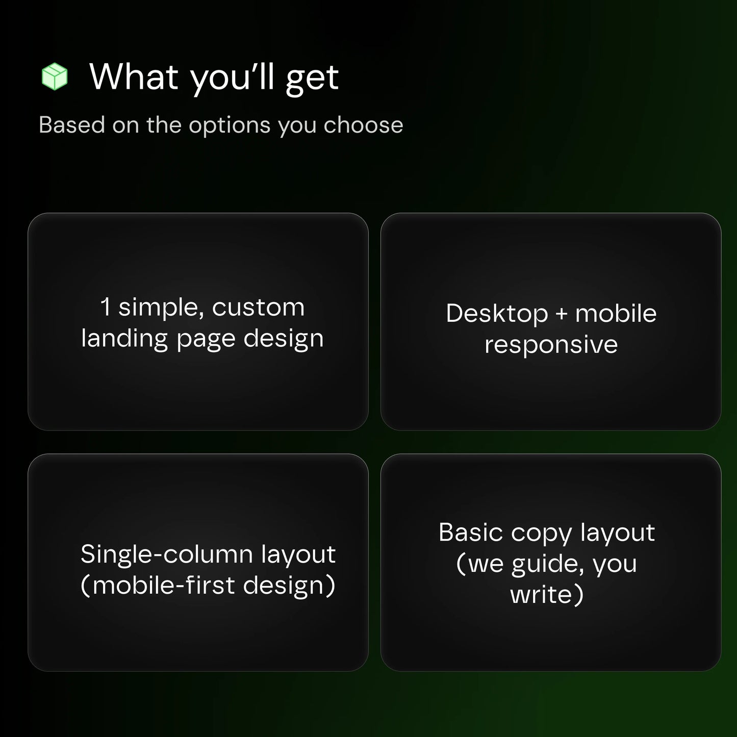 Low budget - Low budget landing page