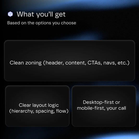 Zoning & Wireframe